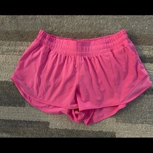 Like new Lululemon hotty hots dark pink prism